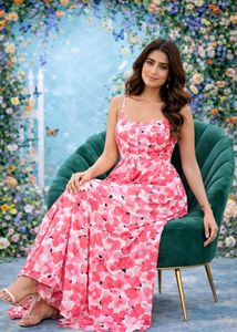 Floral Print Summer Dress