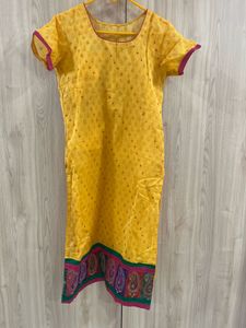 Yellow kurta set