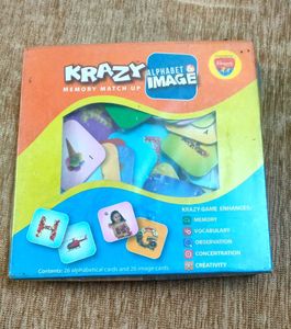 Krazy Alphabet Memory Game