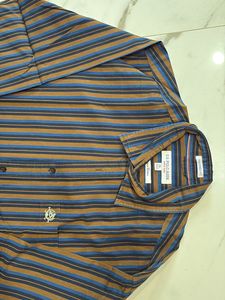 US Polo Assn. Striped Tailored Fit Shirt