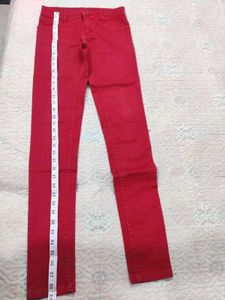 Red Skinny Jeans,📢 Price Drop, 👉 Grab Fast