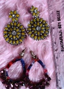 Boho Statement Earrings Set