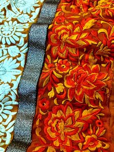 Designer Embroidered Saree
