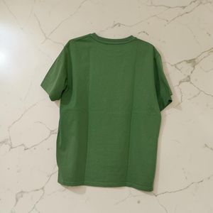 Green Graphic Print T-Shirt