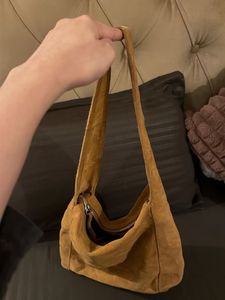 mango swede leather bag