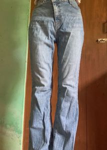 Light Wash Flare Jeans