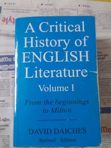 History Of English Literature