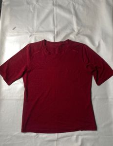 Maroon Crew Neck T-Shirt