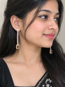 Sparkling Drop Earrings