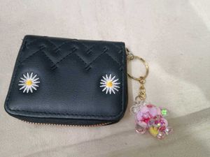 Cute black wallet