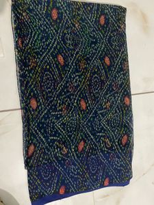 Traditional Bandhani Silk Saree