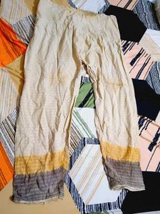 Boho Embroidered Palazzo Pants
