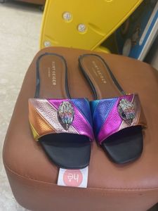 Kurt Geiger Rainbow Slide Sandals