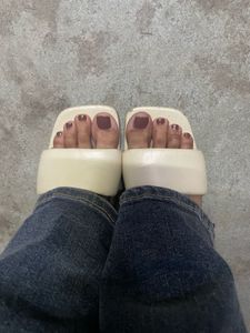 ZARA Beige Mules