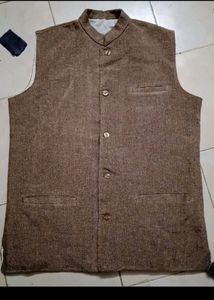 Khadi Nehru Jacket Never Use Size L