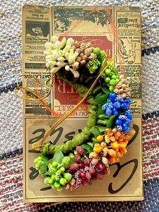 Multi Coloured Flower Gajra