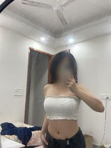 White Ribbed Tube Top