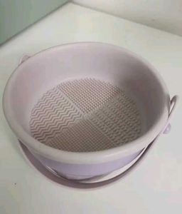 Makeup Brush Cleaning Silicon Bowl