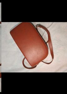 cherry red hand bag