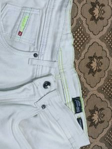white Denim Jeans