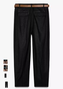 Zara Linen Trousers with Belt