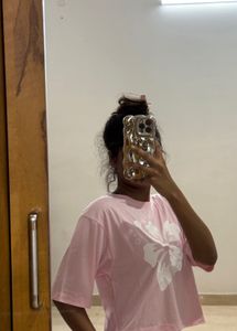 Pink Floral Print T-Shirt