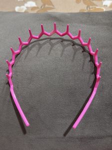 Pink Zigzag Headband