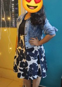Floral Print Sleeveless Dress