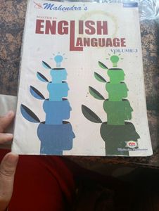 English Language Book By Mahendra Group