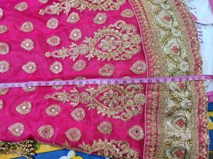 New Peachy Pink Embroidered Lehenga Set