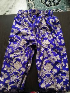 Royal Blue Brocade dress