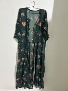 Floral Print Kurta with Pants