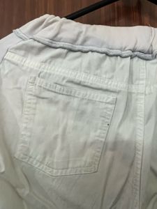 Wide Leg White Pants