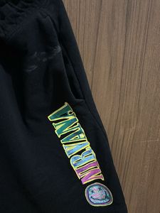 Black Nirvana Graphic Shorts