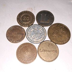 7Rare Collectible Token Coins