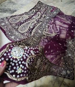 Gorgeous Velvet Lehenga Choli Set