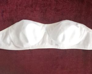 Strapless White Bra!