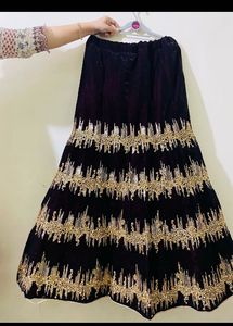 Velvet Lehenga Choli With Dupatta