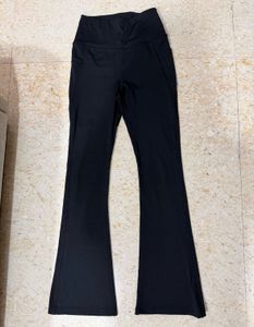 Black Activewear Leggings with Pockets
