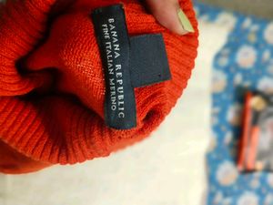 Red Turtleneck Sweater