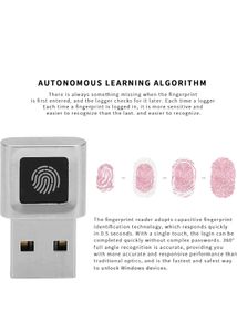 USB Fingerprint Reader – Windows Hello Secure 🔐