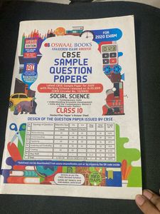 Oswaal CBSE Sample Question Papers - Social Scienc