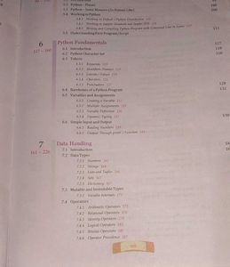 Class XI Computer Science with Python Textbook
