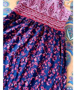SHEIN Boho Beach Maxi Dress
