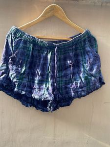 Comfy Plaid Sleep Shorts