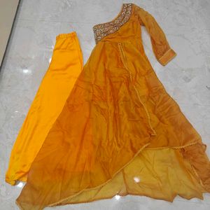 off shoulder kurta with plazo