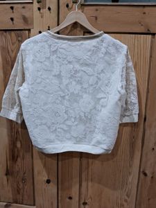 Stylish White Graphic Tee