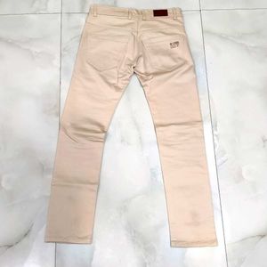 Beige Jeans