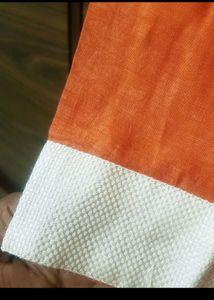 Uptown Brand Khadi Silk Kurti. Thread Weavings On Sleeves And Front Bottom.