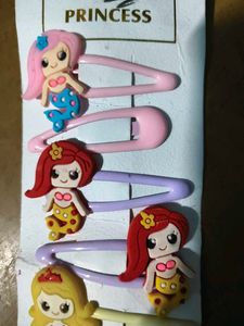 Cute Mermaid Hair Clips Set